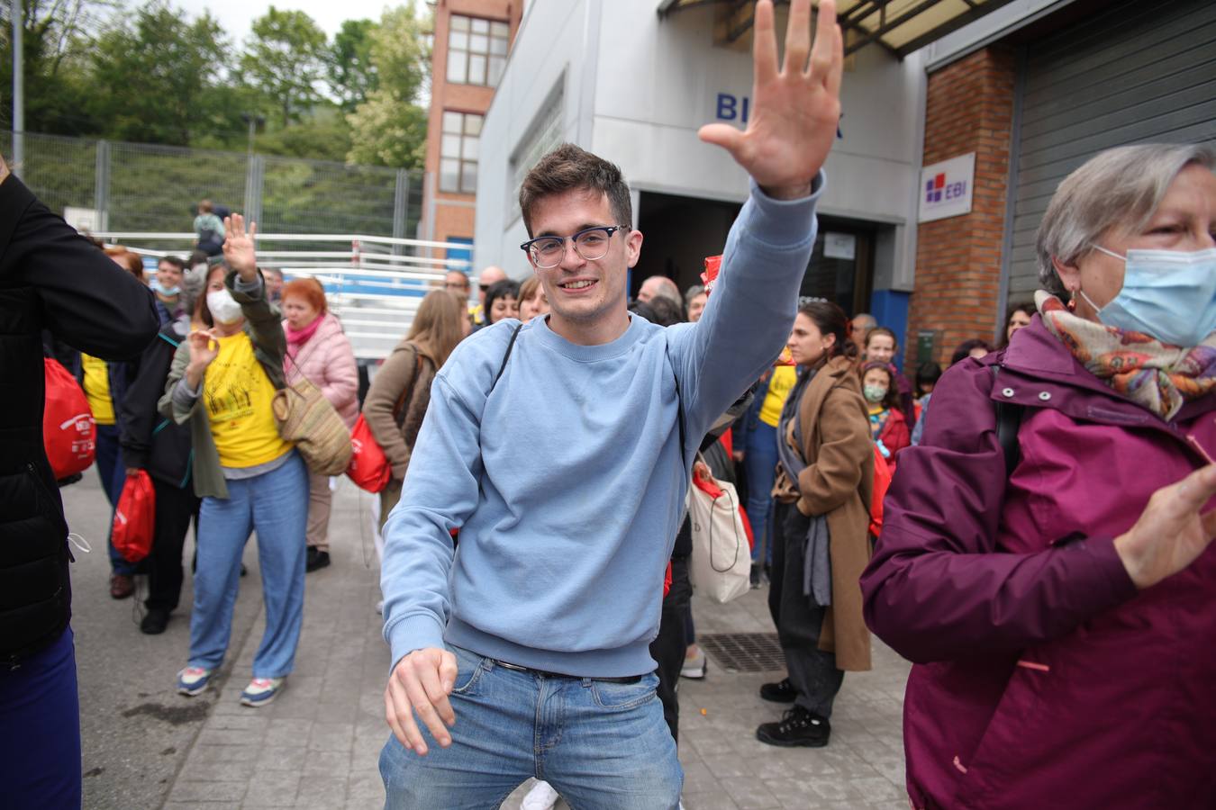 Fotos: Teatro comunitario en Otxarkoaga