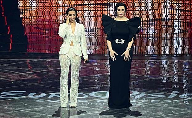 Chanel mostró parte de su espectáculo durante la segunda semifinal.