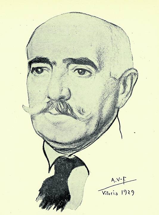 Herminio Madinaveitia, alcalde de Vitoria en 1921.