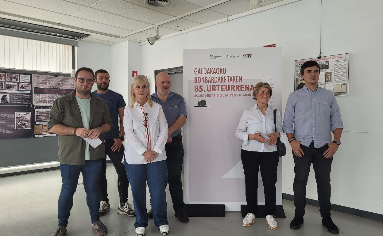 Los eventos de la semana de la memoria han contado con el apoyo del Ayuntamiento de Galdakao, la asociación Galdakao Gogora y Aranzadi./