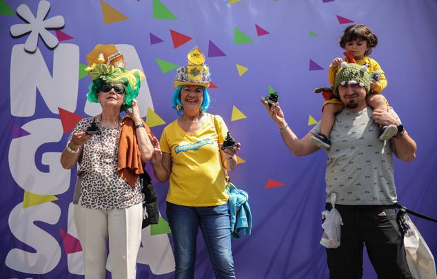 Fotos: Las comparsas de Bilbao calientan motores para la Aste Nagusia