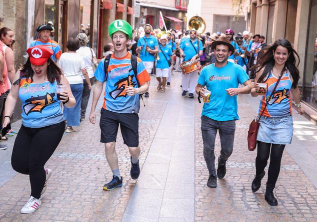 Fotos: Las comparsas de Bilbao calientan motores para la Aste Nagusia