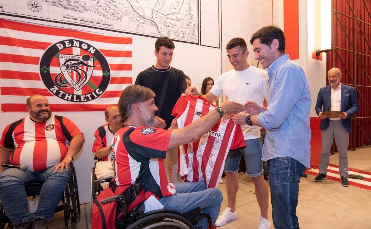 El Athletic crea la primera peña de la Liga formada por hinchas con diversidad funcional