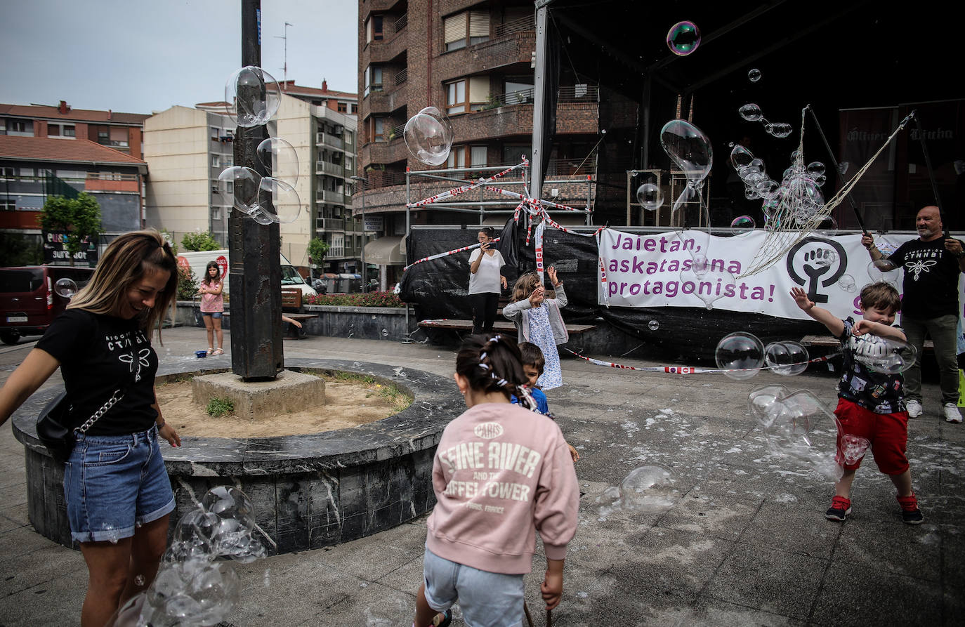 Fotos: Basauri se vuelca con el síndrome raro CTNNB1 que afecta a tres niños vascos