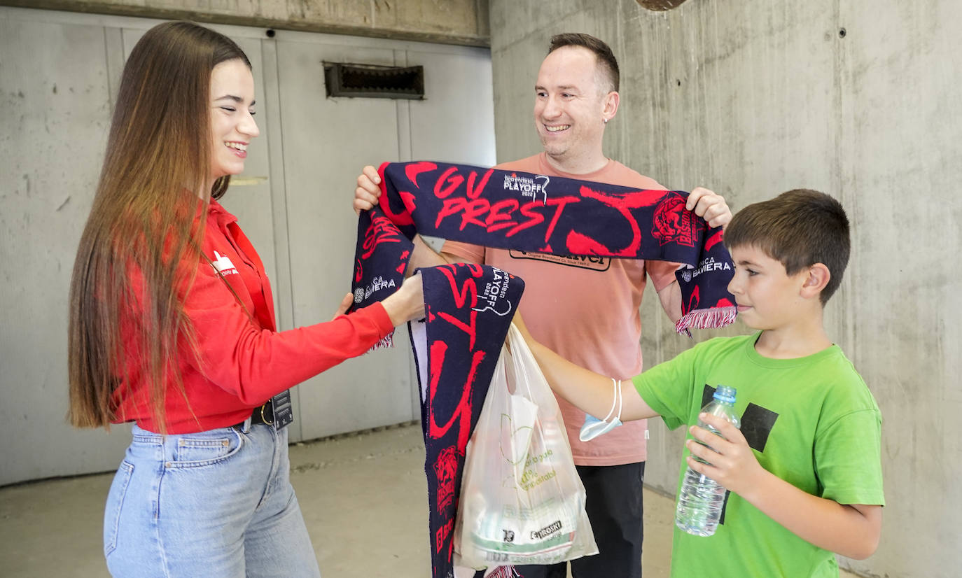 Fotos: Gran ambiente en el Buesa Arena
