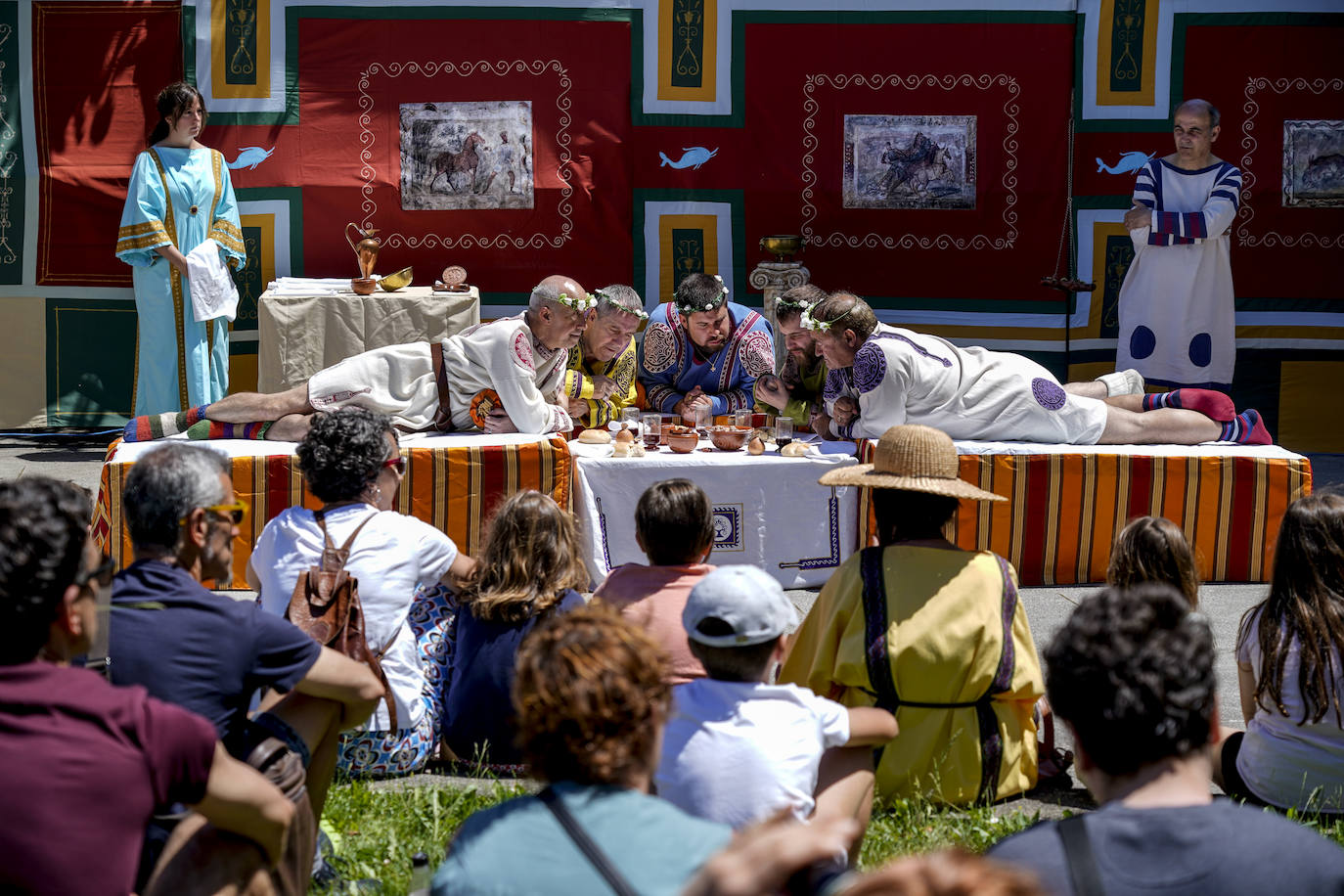 Fotos: Los romanos reconquistan el poblado de Mariturri
