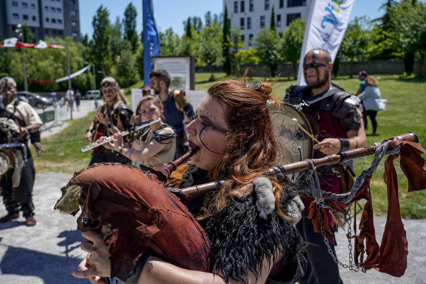 Fotos: Los romanos reconquistan el poblado de Mariturri