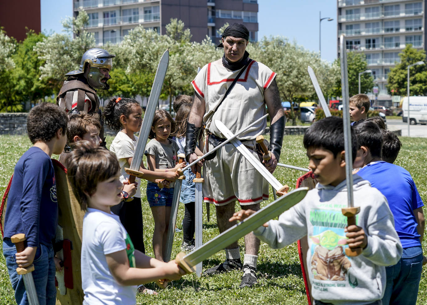 Fotos: Los romanos reconquistan el poblado de Mariturri