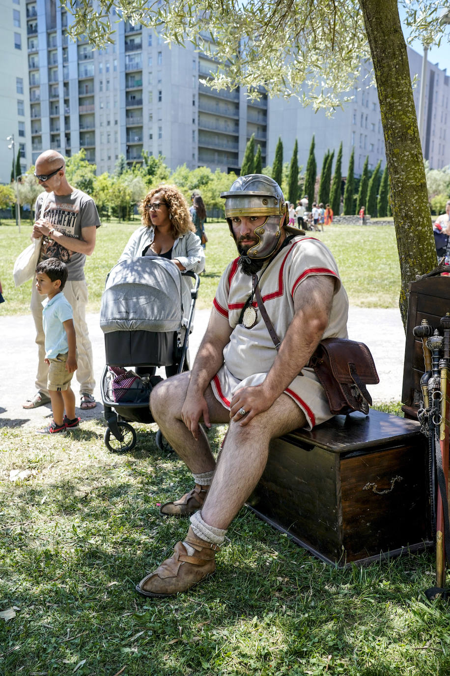 Fotos: Los romanos reconquistan el poblado de Mariturri