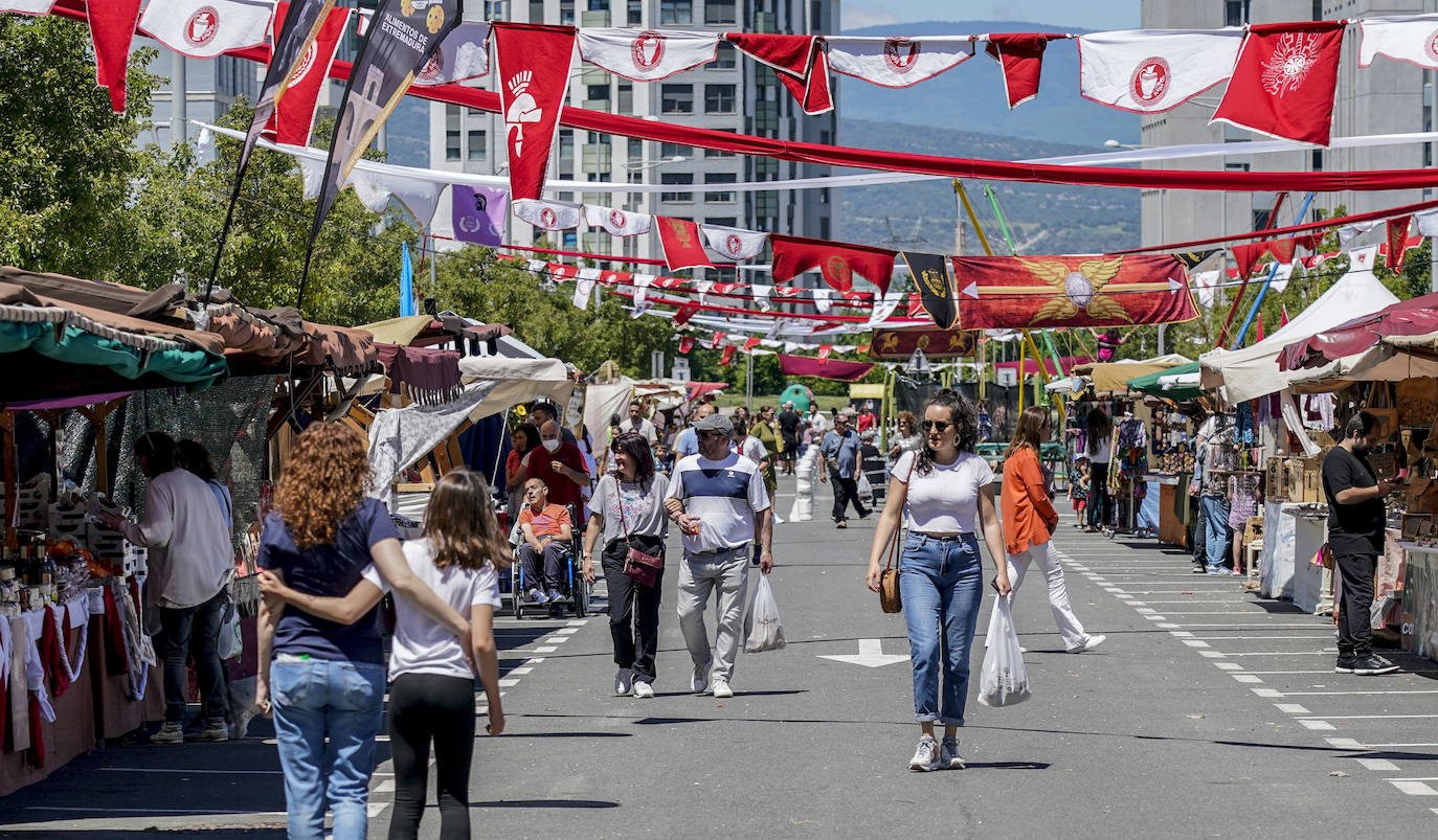 Fotos: Los romanos reconquistan el poblado de Mariturri