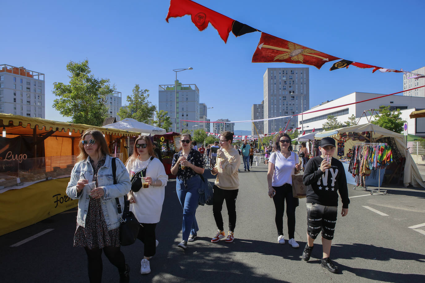 Fotos: Los romanos reconquistan el poblado de Mariturri