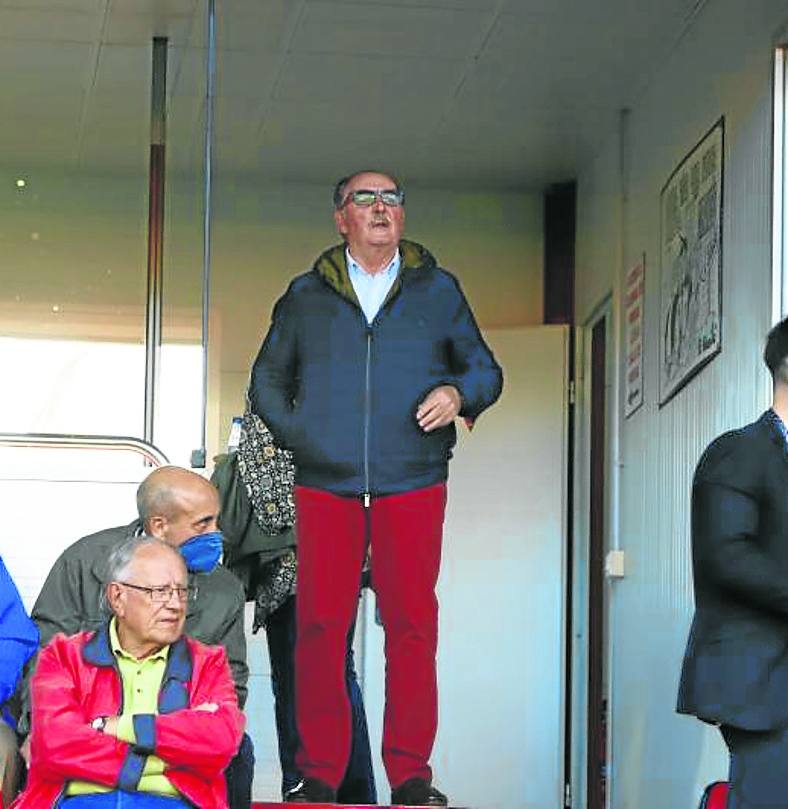 El presidente del club rojillo, Alfredo de Miguel.