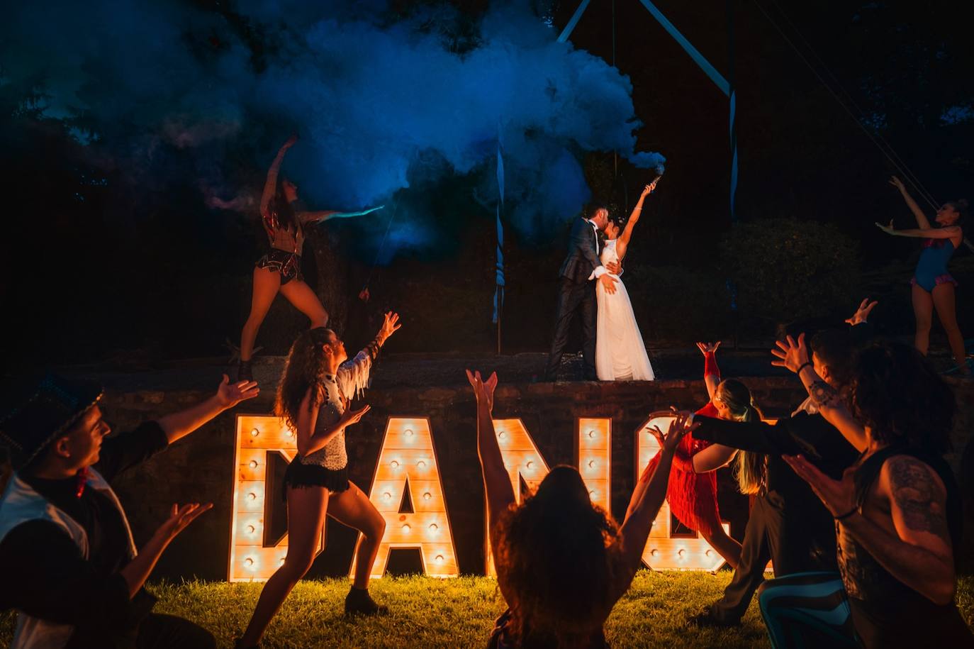 Fotos: La boda circense de Isma, de &#039;El Conquistador del Caribe&#039;, e Iraia en el Valle de Arratia