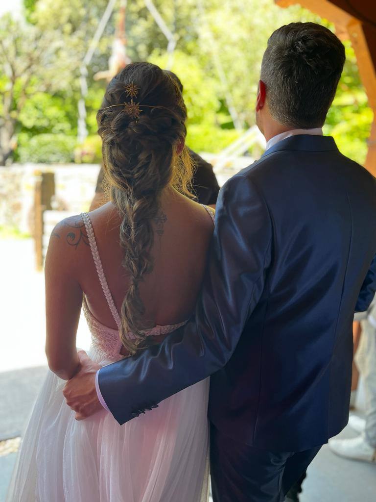 Fotos: La boda circense de Isma, de &#039;El Conquistador del Caribe&#039;, e Iraia en el Valle de Arratia