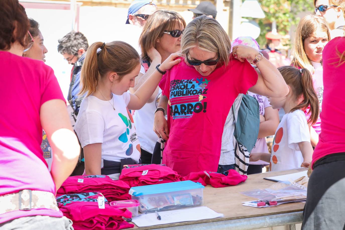 Fotos: Labastida acoge el regreso de la gran fiesta de la escuela pública vasca