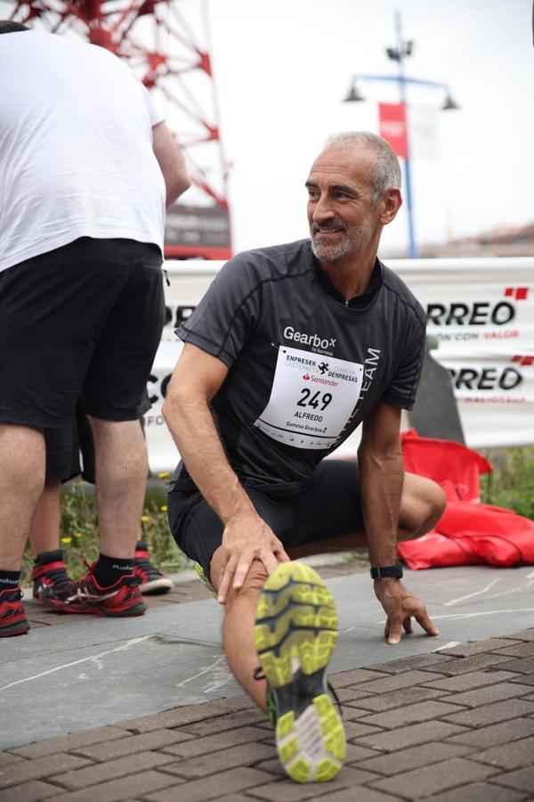 Fotos: Compañerismo y deporte por las calles de Bilbao