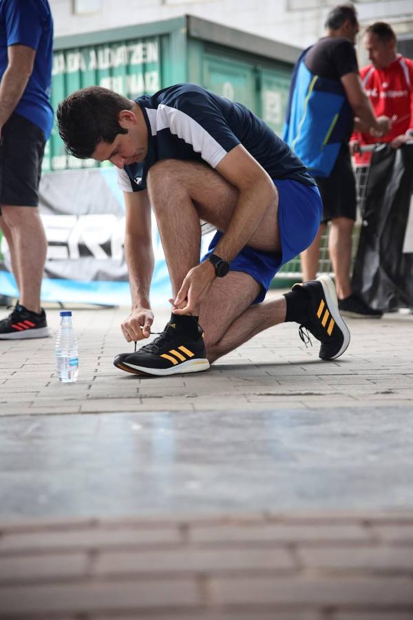 Fotos: Compañerismo y deporte por las calles de Bilbao