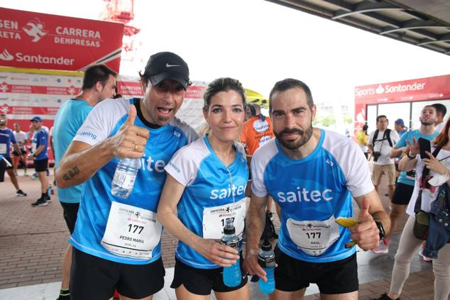 Fotos: Compañerismo y deporte por las calles de Bilbao