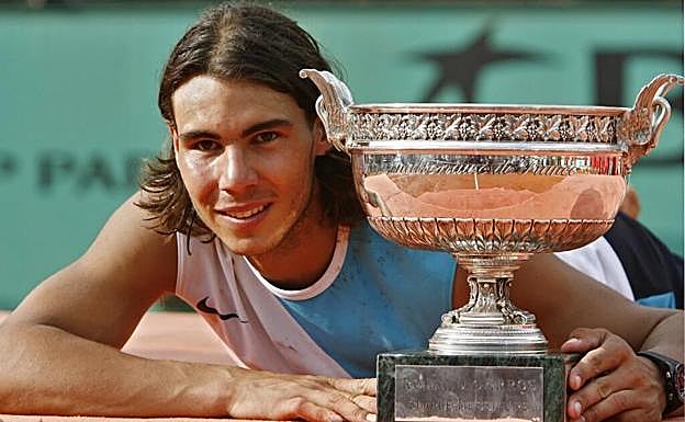 El manacorí venció a Del Potro, Cipolla, Montañés, Hewitt, Moyá, Djokovic y Federer. 