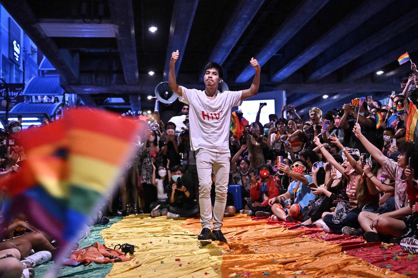 Fotos: Bangkok celebra su primer desfile del Orgullo en 16 años