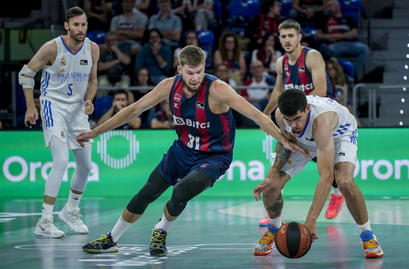Fotos: Baskonia-Real Madrid, en imágenes