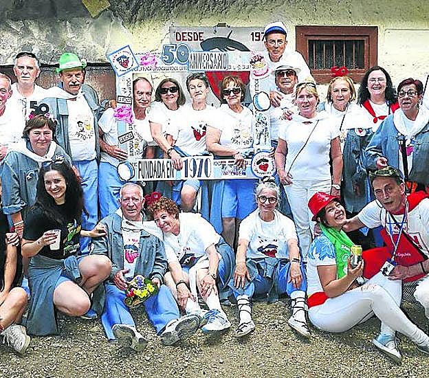 Foto de familia en La Monda. 