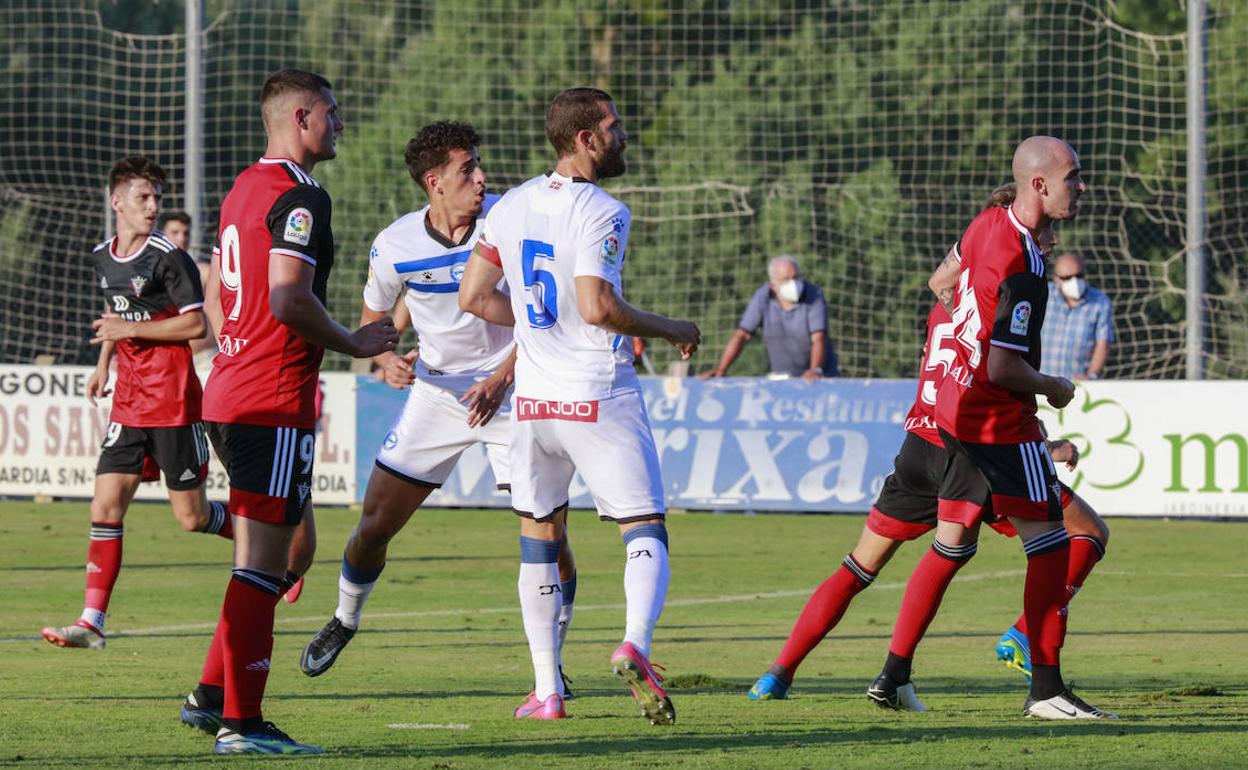 El Alavés disputó el pasado Villa de Laguardia contra el Mirandés. 