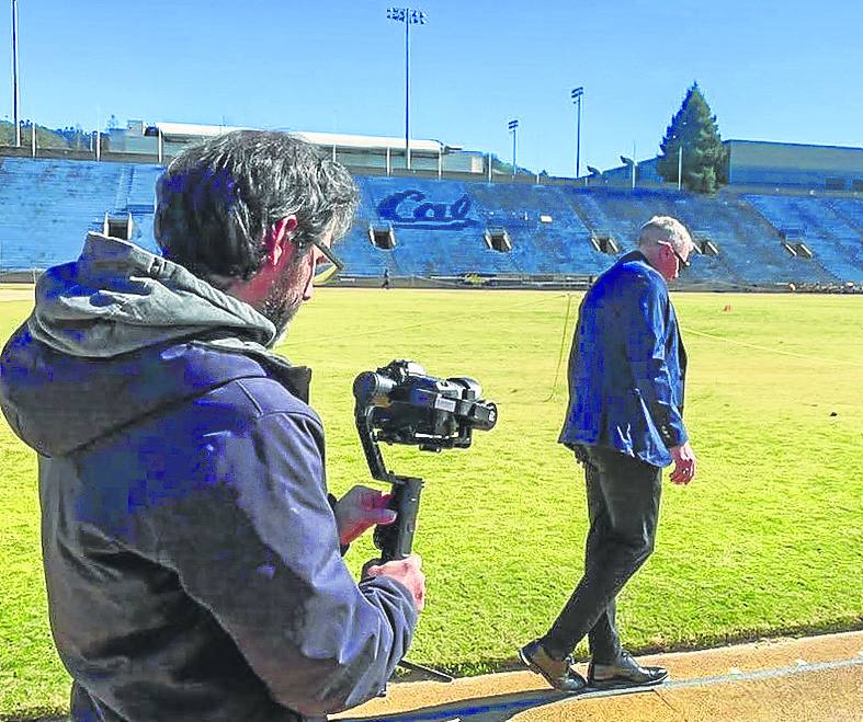 Dmitry Piterman, durante varios momentos del documental rodado en San Diego