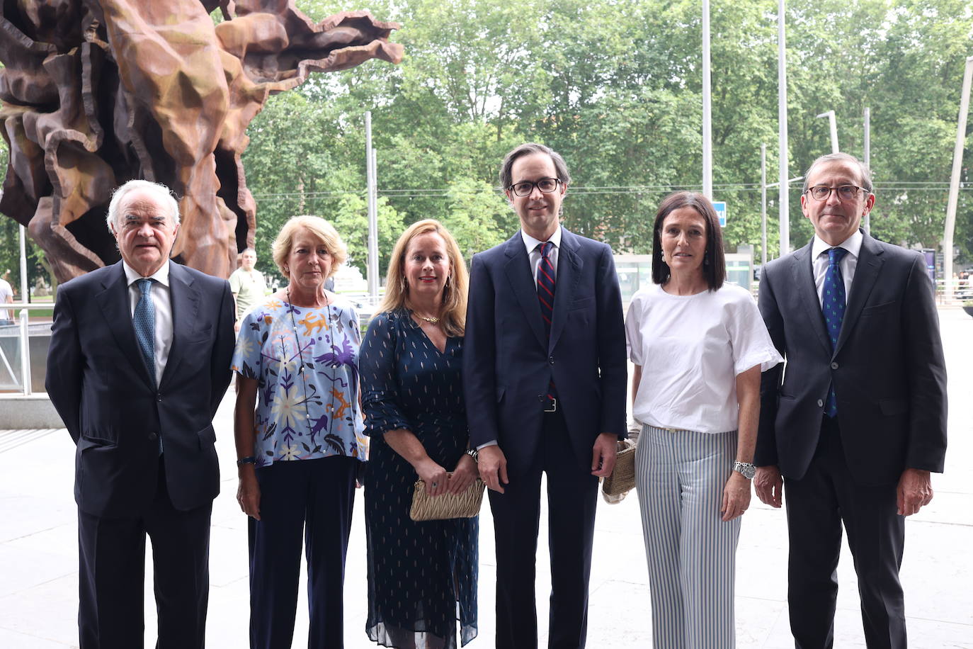 Jorge Bergareche, Isabel Rubio, Nuria Gaviria, Jorge Sáenz-Azkúnaga, Juan Carlos Hidalgo y Silvia Rey.