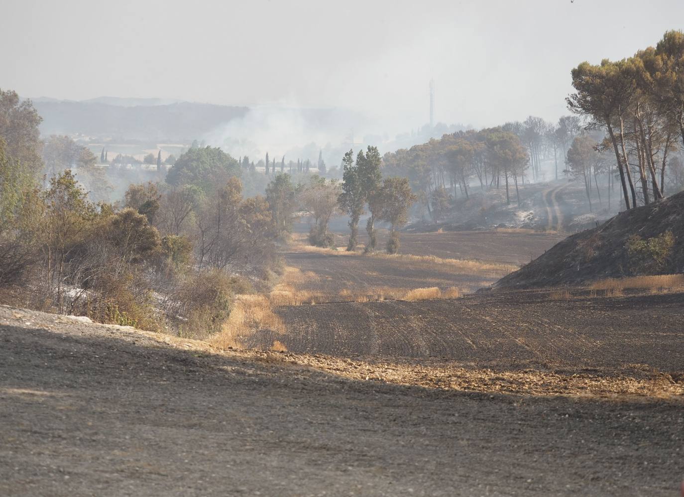 Fotos: Navarra, en estado de máxima alerta por los incendios