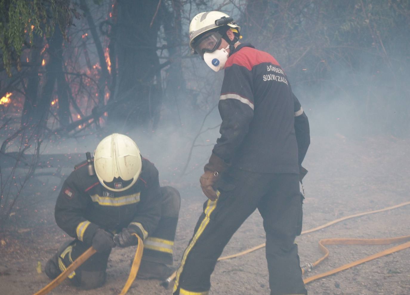 Fotos: Navarra, en estado de máxima alerta por los incendios