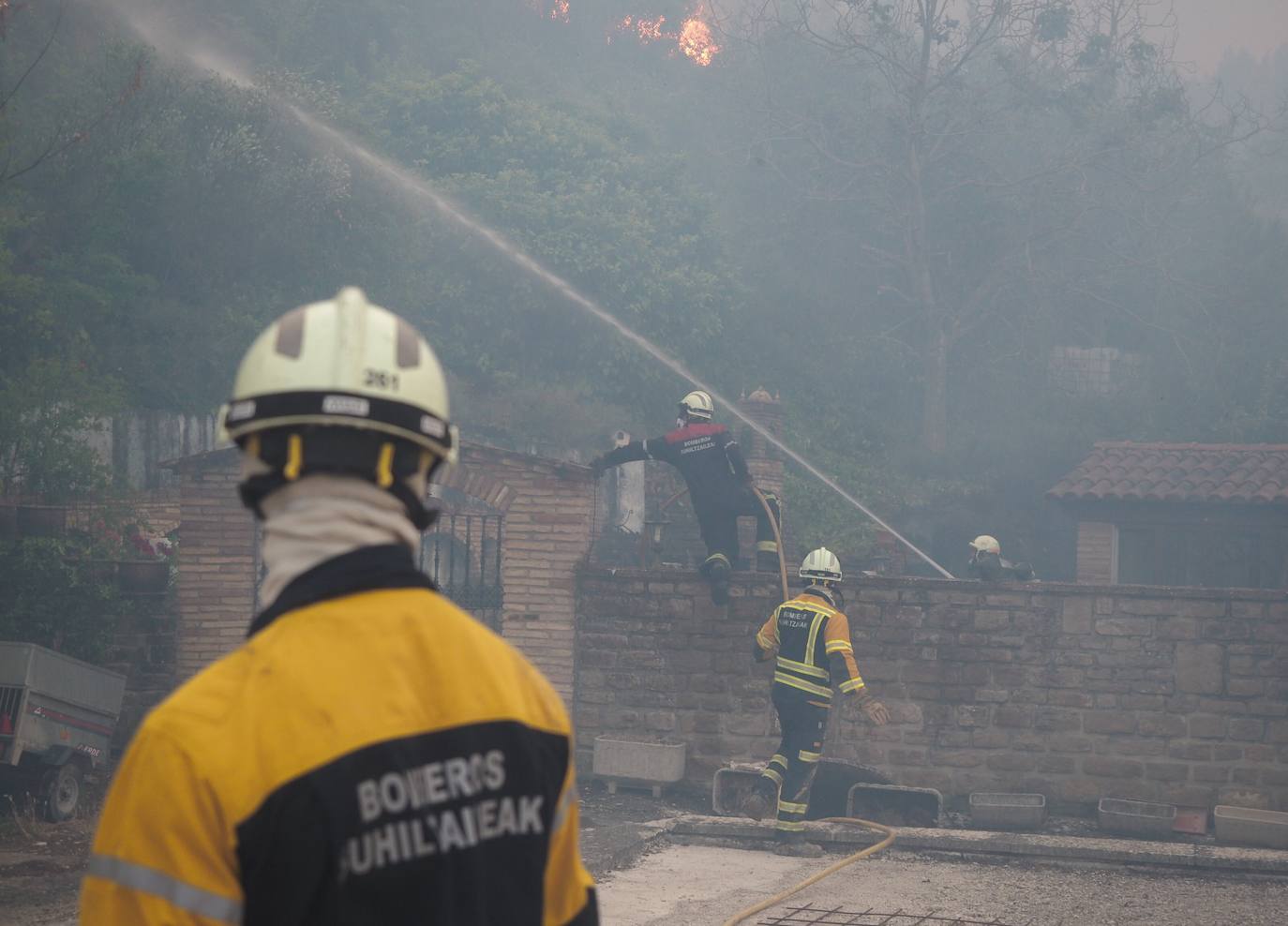 Fotos: Navarra, en estado de máxima alerta por los incendios