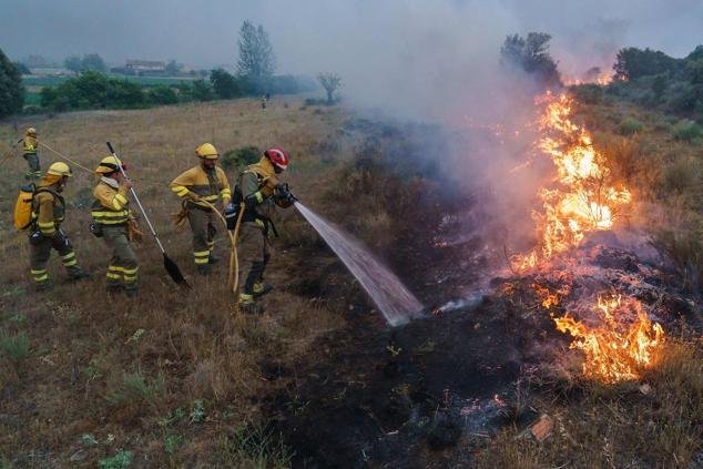 Fotos: Las llamas devoran Zamora
