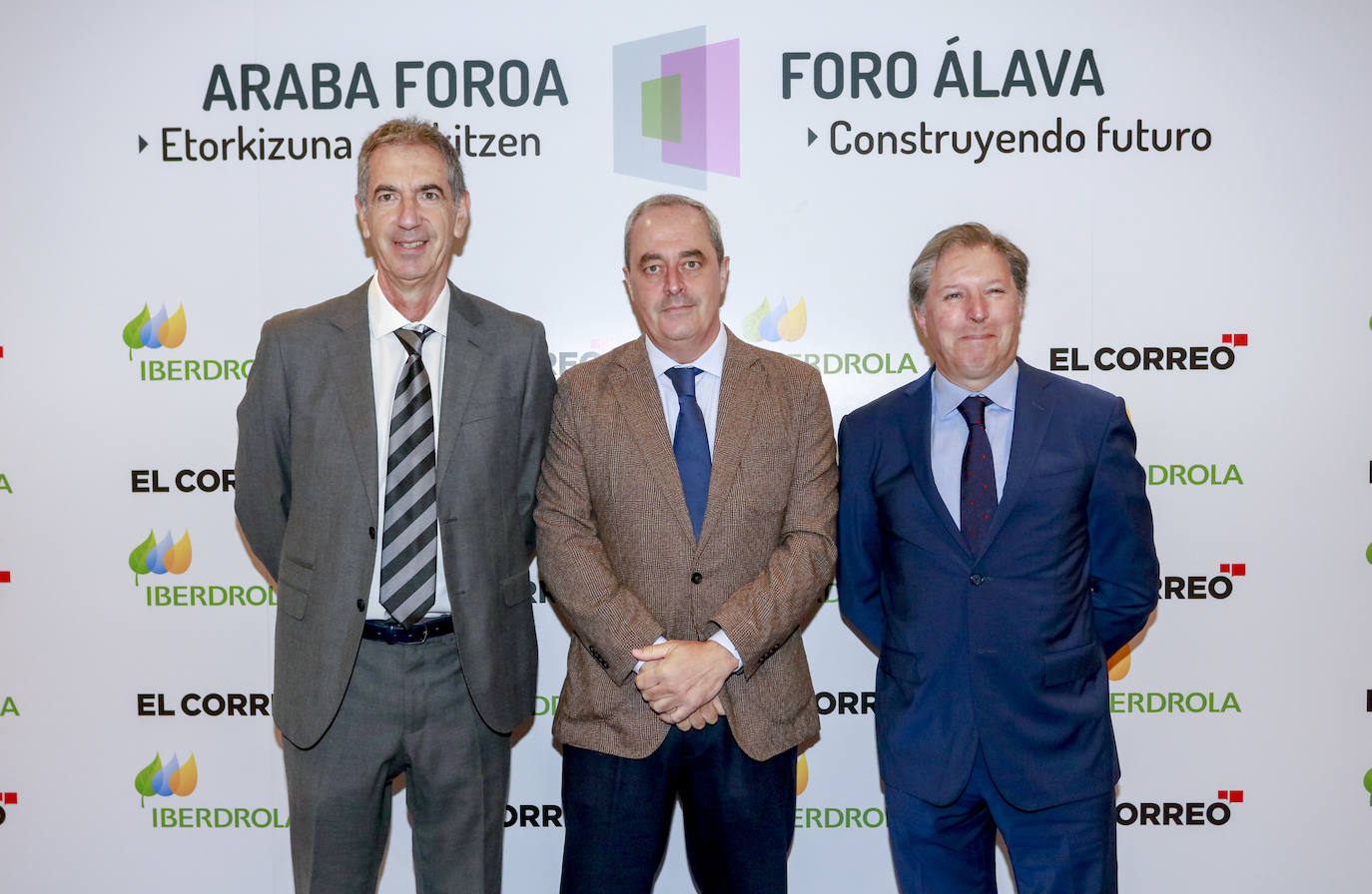 Javier Fernández de Retana, Hipólito Suárez y Eduardo Mozo de Rosales.