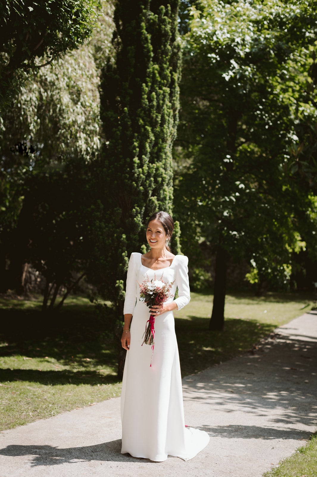 Fotos: La novia de Algorta a la que destrozaron el vestido tres días antes de la boda