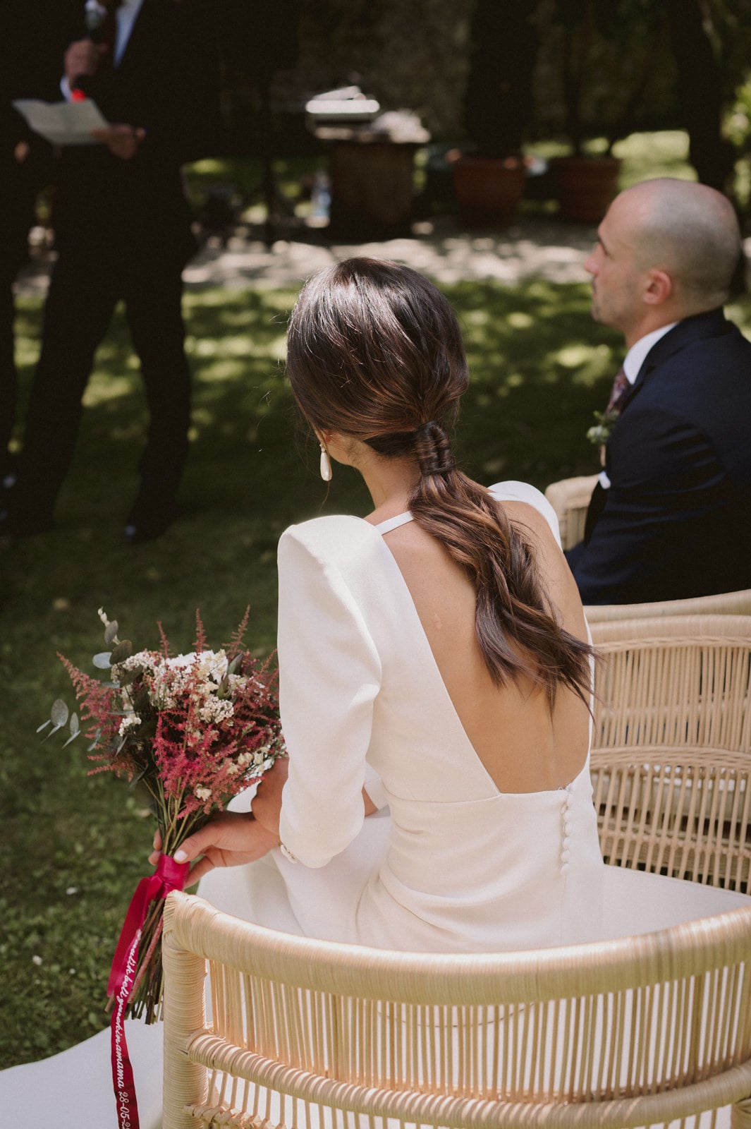 Fotos: La novia de Algorta a la que destrozaron el vestido tres días antes de la boda