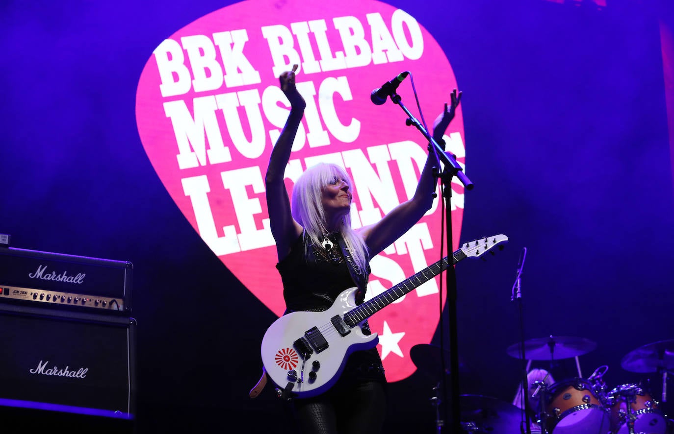 Jacike Chambers, de Girlschool.