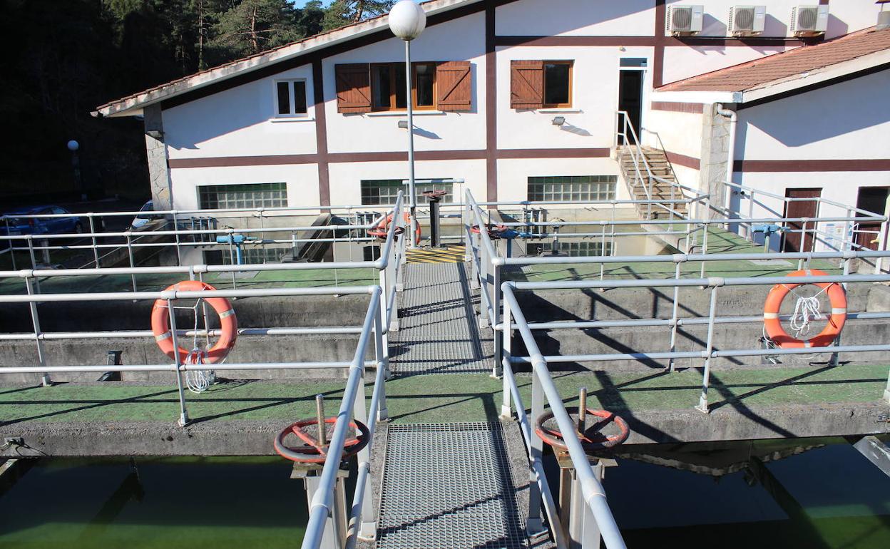 La depuradora de Izoria es una de las instalaciones que gestiona Urbide. 