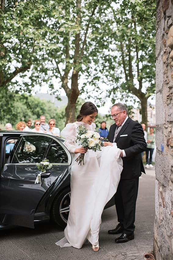 Fotos: Ane, la novia que encontró su vestido viral en una casita de Erandio