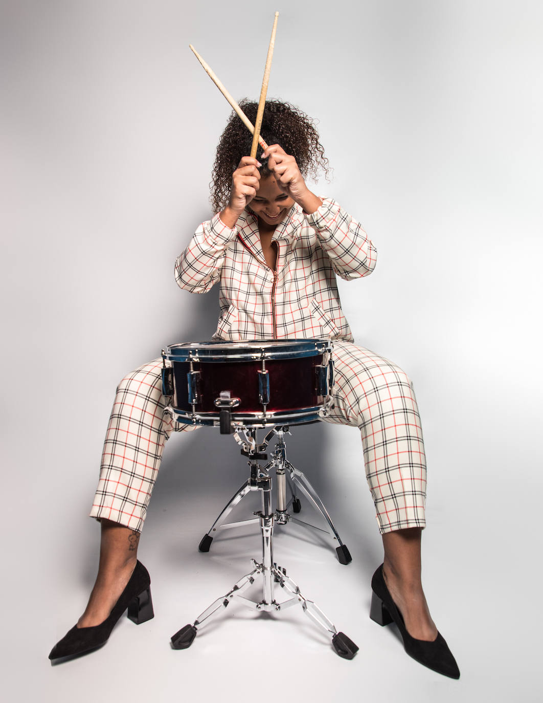 Fotos: Marina, la diseñadora bilbaína que se ha propuesto vestir de color a las personas con tallas grandes