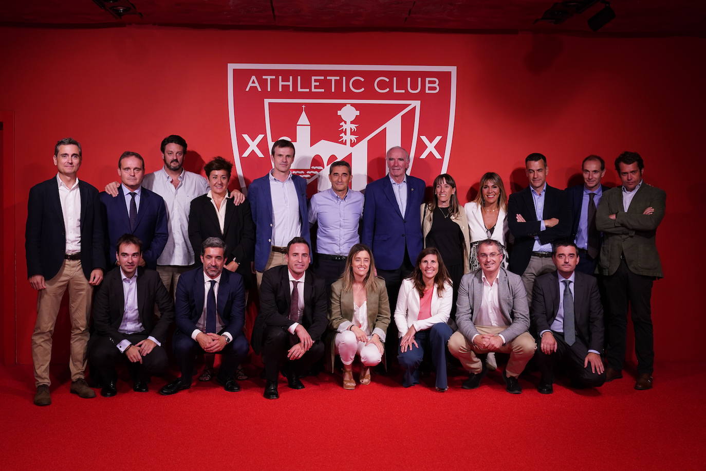 Fotos: Las imágenes de la presentación de Valverde como entrenador del Athletic