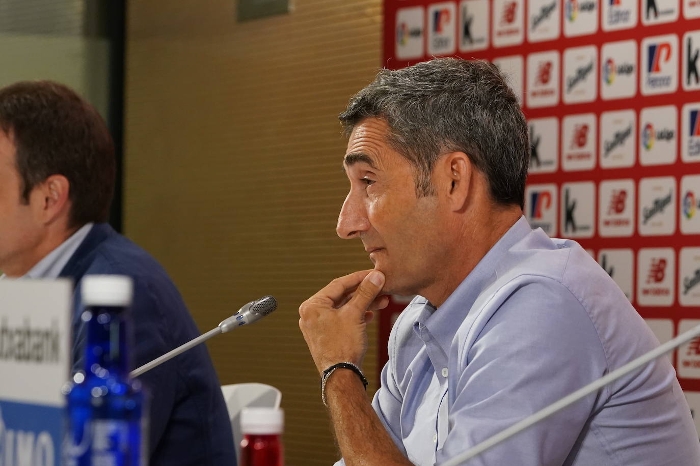 Fotos: Las imágenes de la presentación de Valverde como entrenador del Athletic