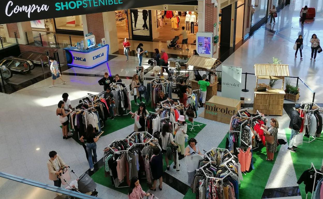 La nueva tienda efímera de Micolet en Bilbao.