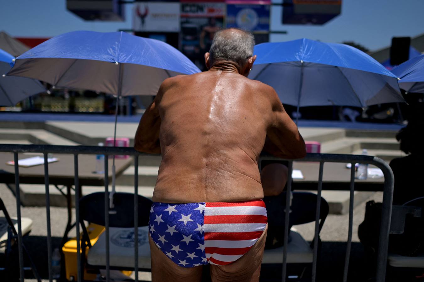 Fotos: Los culturistas se exhiben en la histórica cita de Venice