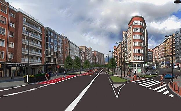 Se dará más protagonismo al peatón y al arbolado en la calle. 