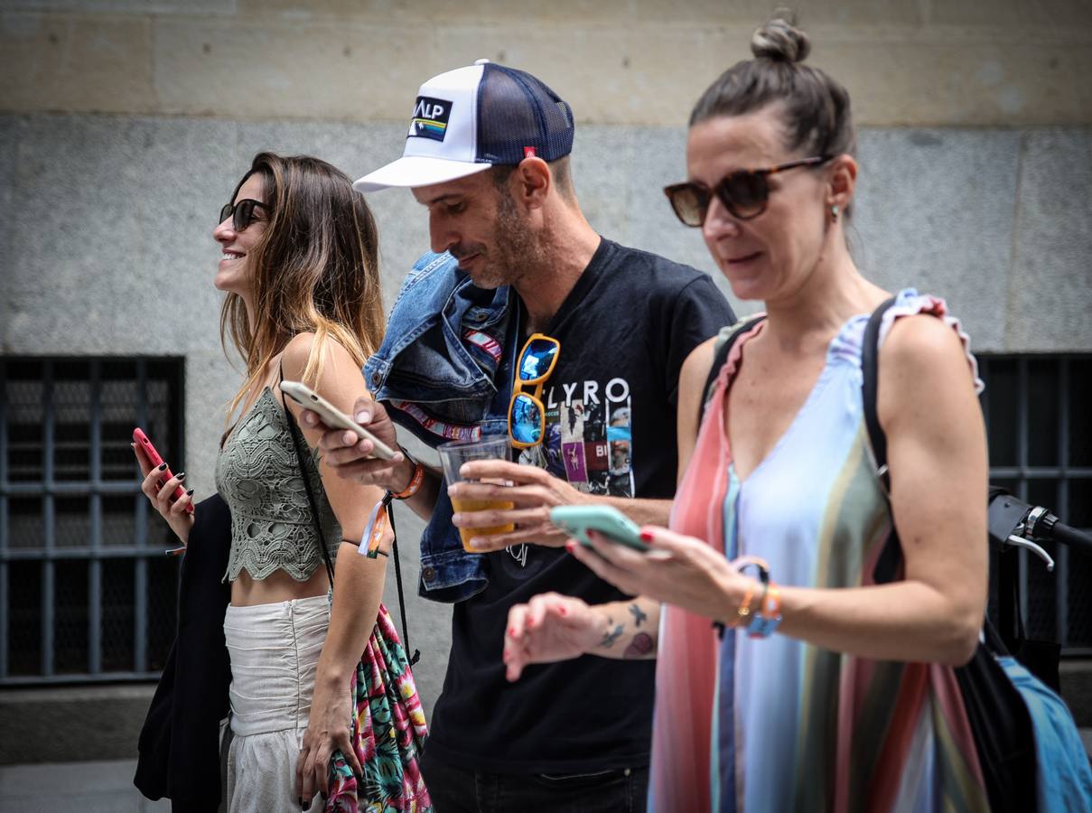 Fotos: Ambiente del BBK live por las calles de Bilbao