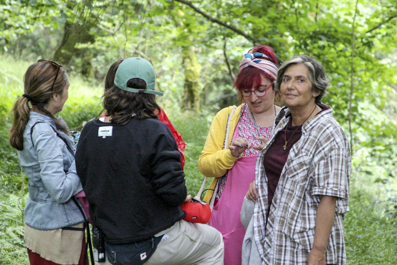 Fotos: Las imágenes del rodaje en Llodio del primer largometraje de Estíbaliz Urresola