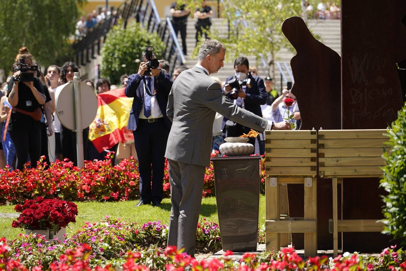 Fotos: Homenaje de estado a Miguel Ángel Blanco en Ermua