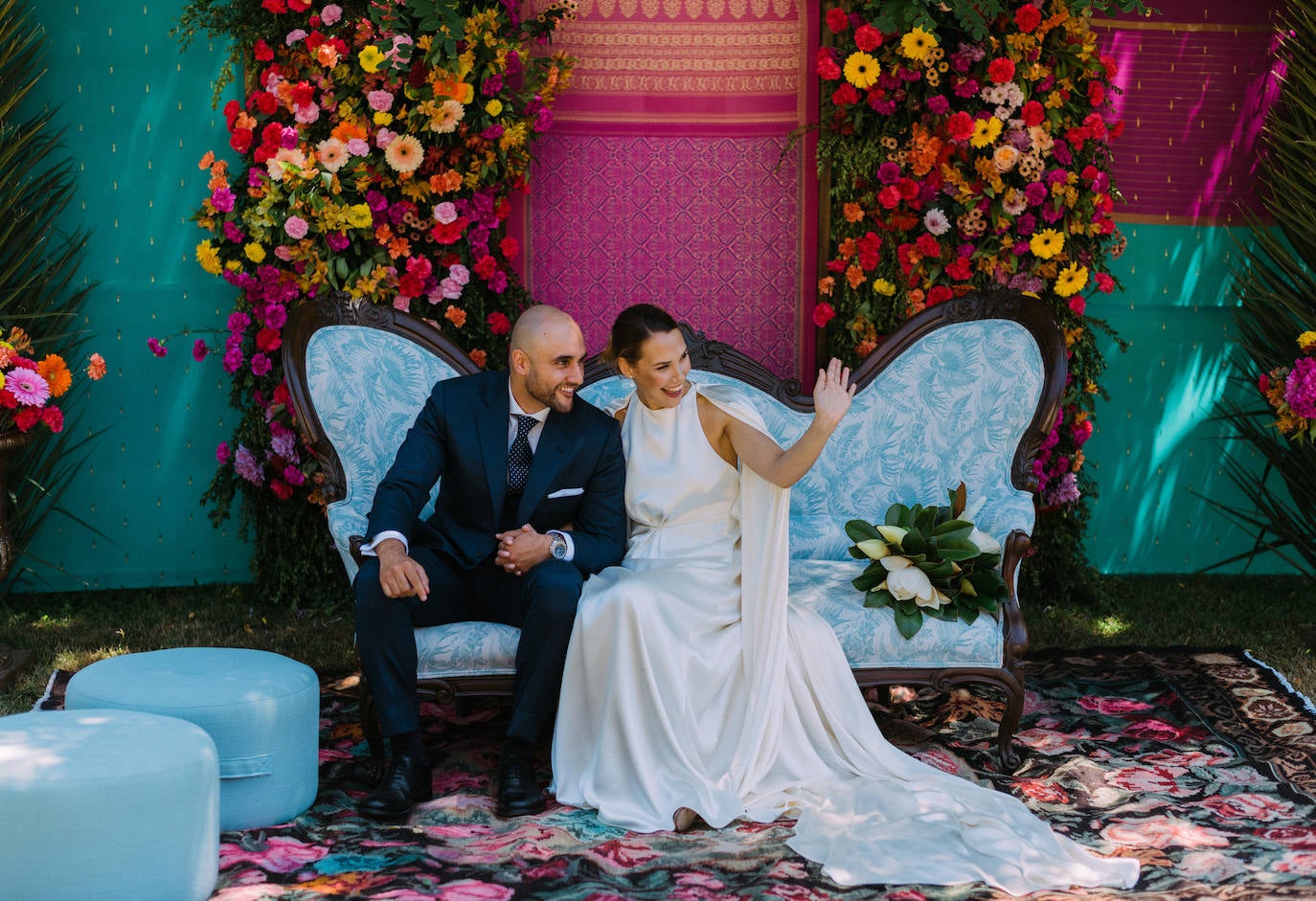 Fotos: La boda hindú de Carmen en el Palacio de Ubieta