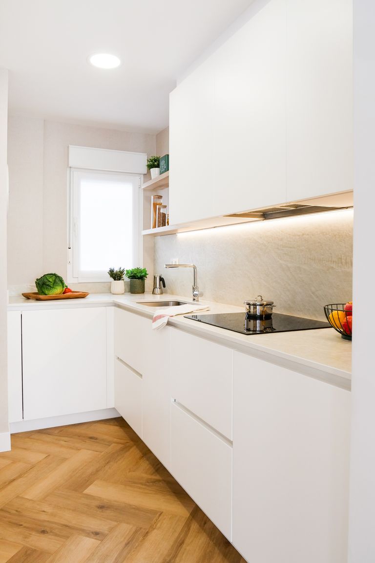 Fotos: Un pequeño oasis en el centro de Bilbao o cómo dar la vuelta a un piso de 70 metros cuadrados